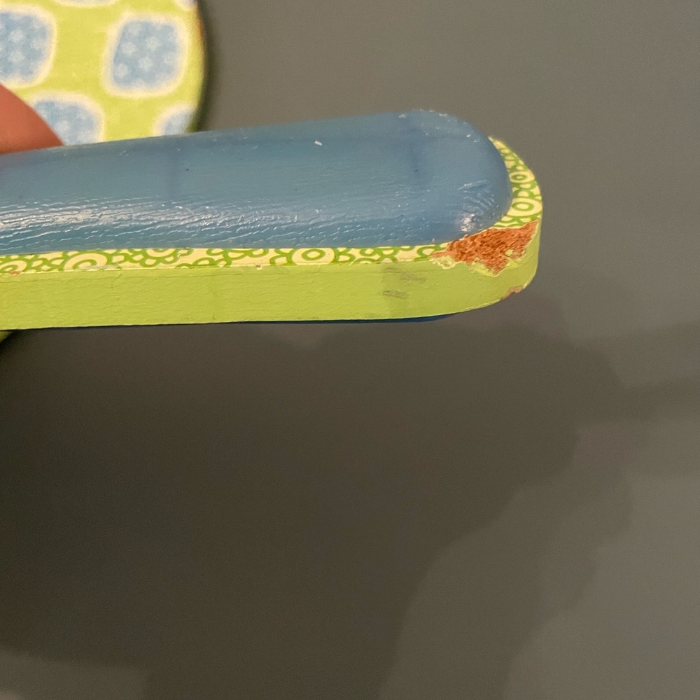 Vera Bradley Blue and Green Paddle Set - Picture 5 of 8